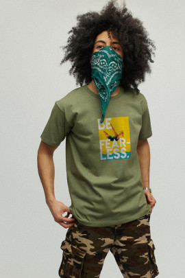 Футболка чоловіча мілітарі з принтом YAPPI