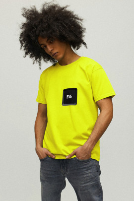 Футболка YAPPI чоловіча жовта "F16"
