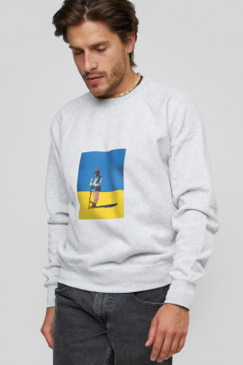 Світшот YAPPI чоловічий  сірий 