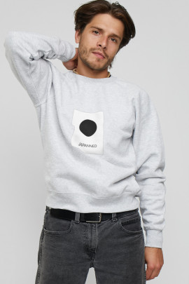 Світшот YAPPI чоловічий  сірий "Japanned"