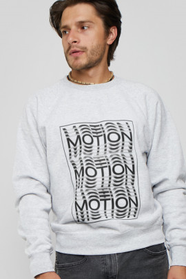 Світшот YAPPI чоловічий  сірий "Motion"