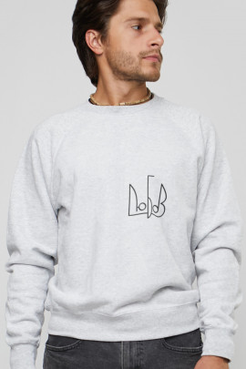 Світшот YAPPI чоловічий  сірий "Любов"