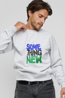 Світшот YAPPI чоловічий  сірий "Something new"