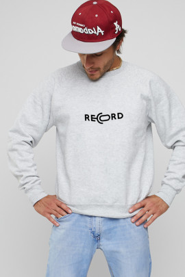 Світшот YAPPI чоловічий  сірий "Record"