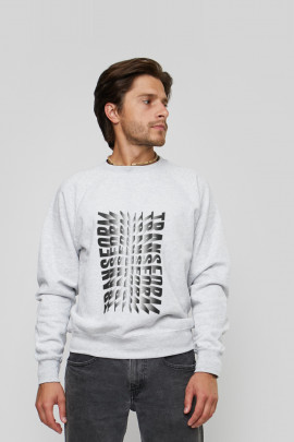 Світшот YAPPI чоловічий  сірий "Transform"