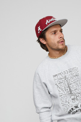 Світшот YAPPI чоловічий  сірий "Under the bridge. Downtown"