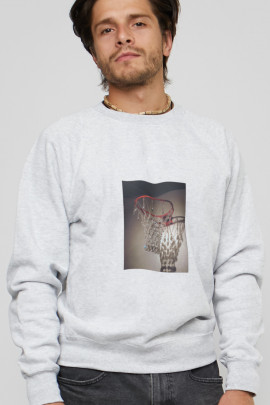 Світшот YAPPI чоловічий  сірий "brilliant game"