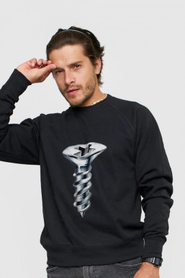 Світшот YAPPI чоловічий  чорний 