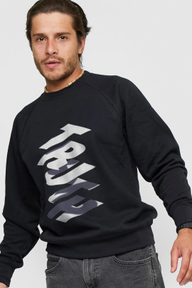 Світшот YAPPI чоловічий  чорний "Truth"