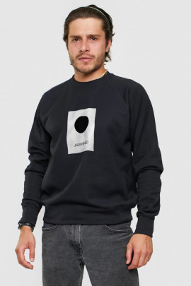 Світшот YAPPI чоловічий  чорний "Japanned"