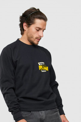 Світшот YAPPI чоловічий  чорний "You got this"