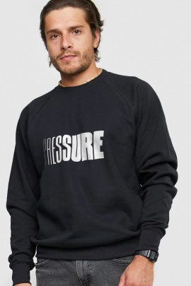 Світшот YAPPI чоловічий  чорний "Pressure"