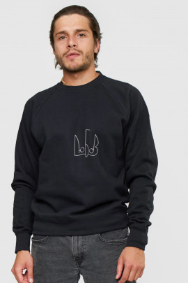 Світшот YAPPI чоловічий  чорний "Любов"