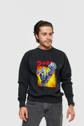 Світшот YAPPI чоловічий  чорний "Anime"