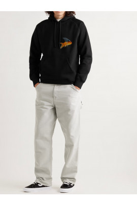 Худі чоловіча YAPPI чорна з флісом