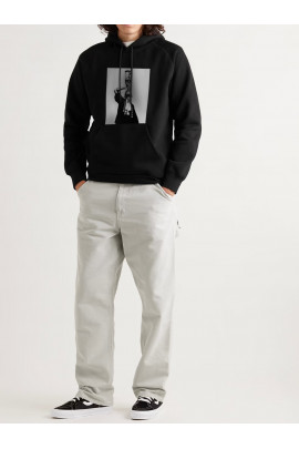 Худі чоловіча YAPPI чорна з флісом