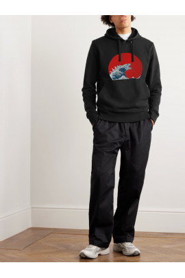 Худі чоловіча YAPPI чорна з флісом