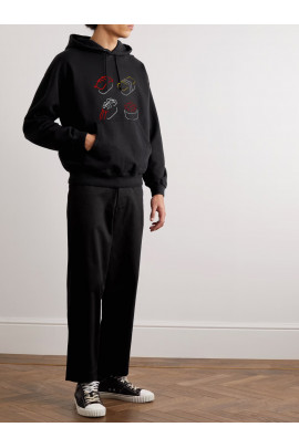 Худі чоловіча YAPPI чорна з флісом