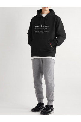 Худі чоловіча YAPPI чорна з флісом