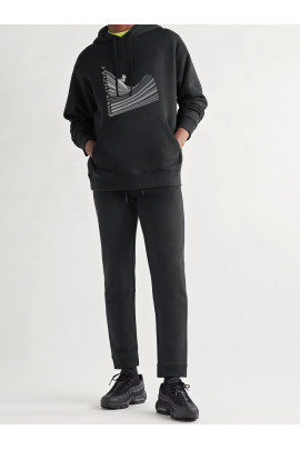 Худі чоловіча YAPPI чорна з флісом