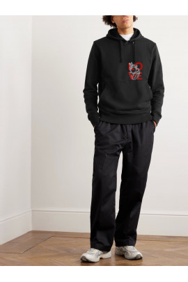 Худі чоловіча YAPPI чорна з флісом