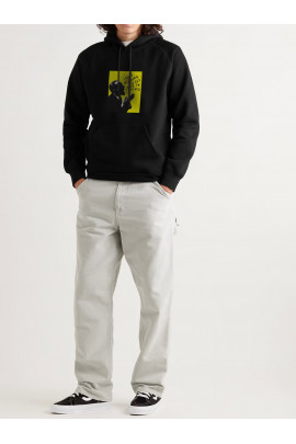 Худі чоловіча YAPPI чорна з флісом