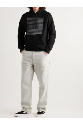 Худі чоловіча YAPPI чорна з флісом