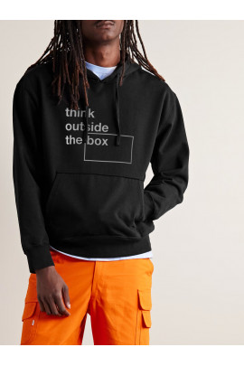 Худі чоловіча YAPPI чорна з флісом