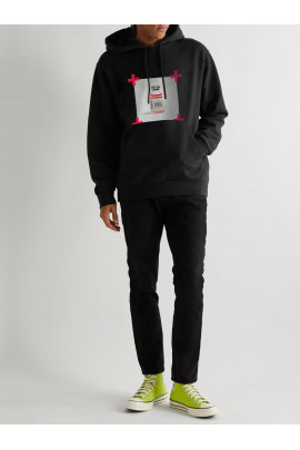 Худі чоловіча YAPPI чорна з флісом