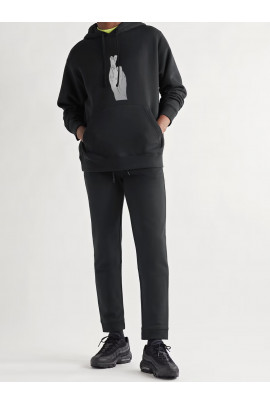 Худі чоловіча YAPPI чорна з флісом