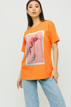 Футболка Oversize / air print /