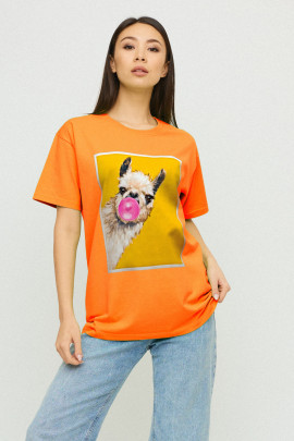 Футболка Oversize / air print /