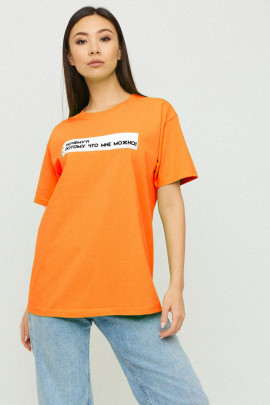 Футболка Oversize / air print /