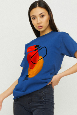 Футболка Boyfriend / air print /