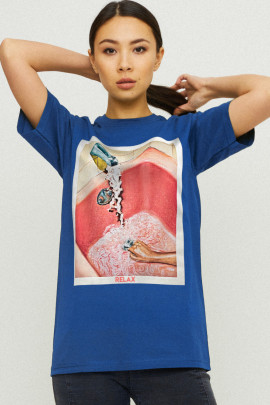 Футболка Boyfriend / air print /