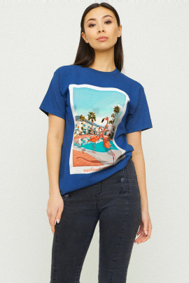 Футболка Boyfriend / air print /