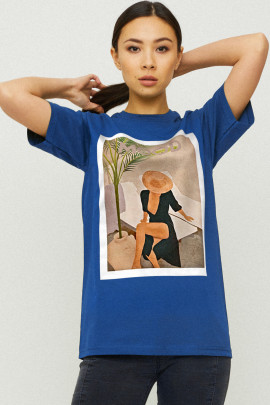 Футболка Boyfriend / air print /