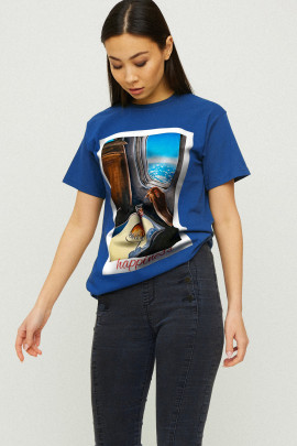 Футболка Boyfriend / air print /