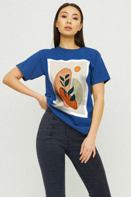 Футболка Boyfriend / air print /