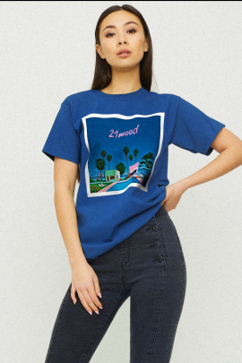 Футболка Boyfriend / air print /