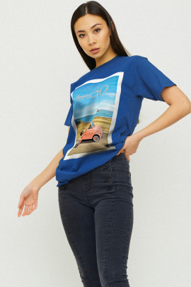 Футболка Boyfriend / air print /