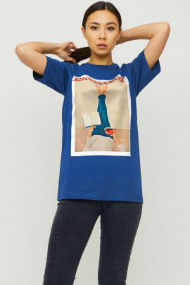 Футболка Boyfriend / air print /