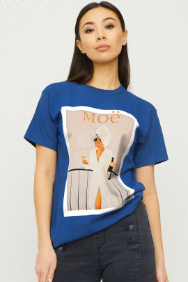 Футболка Boyfriend / air print /