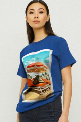 Футболка Boyfriend / air print /