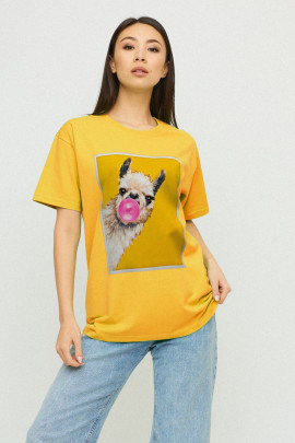 Футболка Oversize / air print /