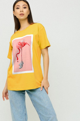 Футболка Oversize / air print /