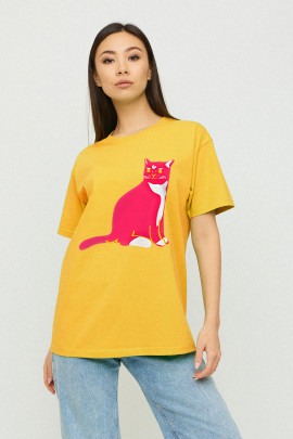 Футболка Oversize / air print /