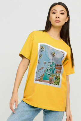 Футболка Oversize / air print /