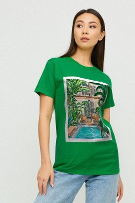 Футболка Boyfriend / air print /