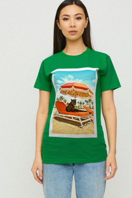 Футболка Boyfriend / air print /